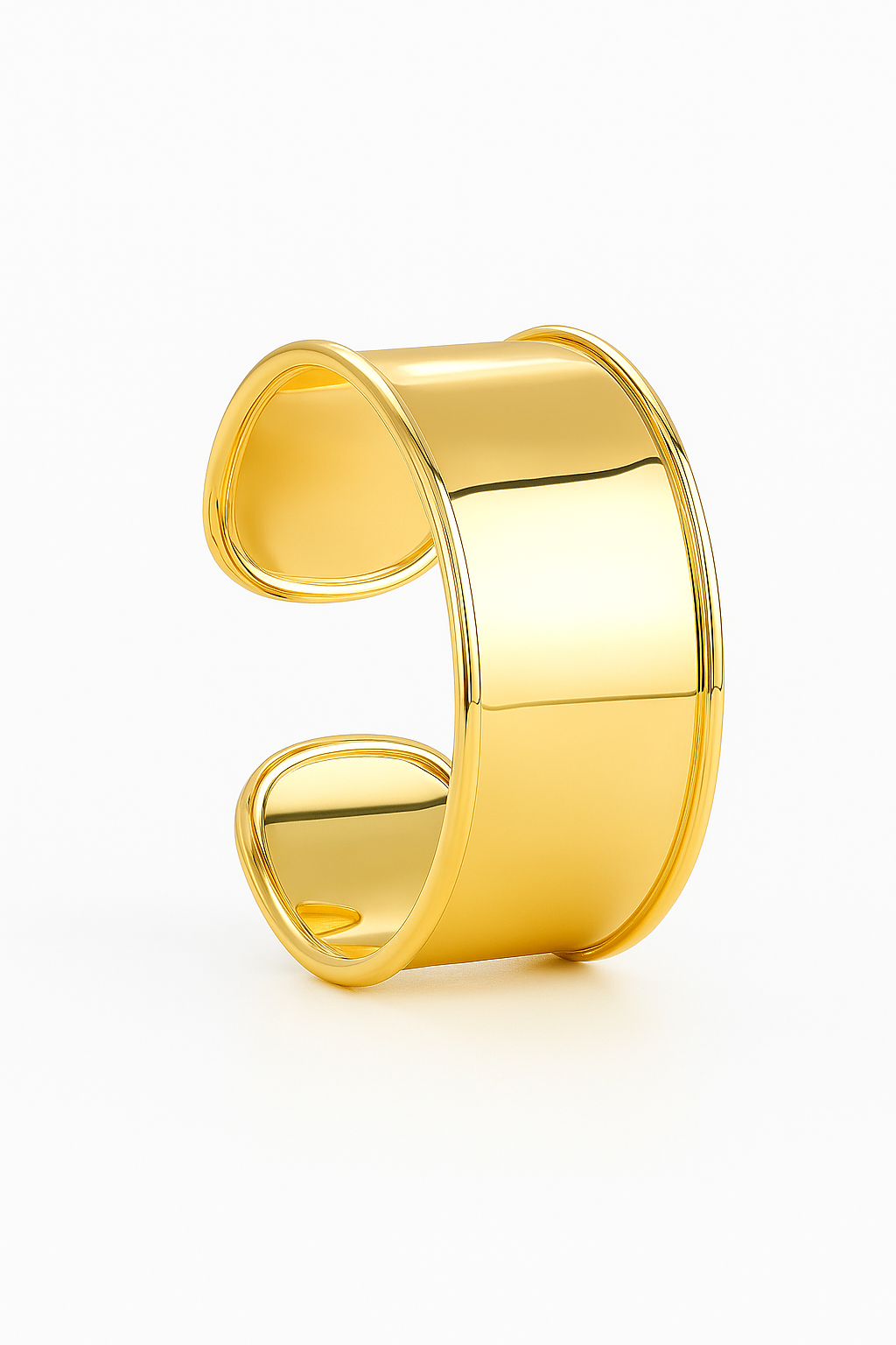Golden Minimal Cuff