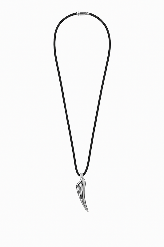Aeris Steel Wing Pendant