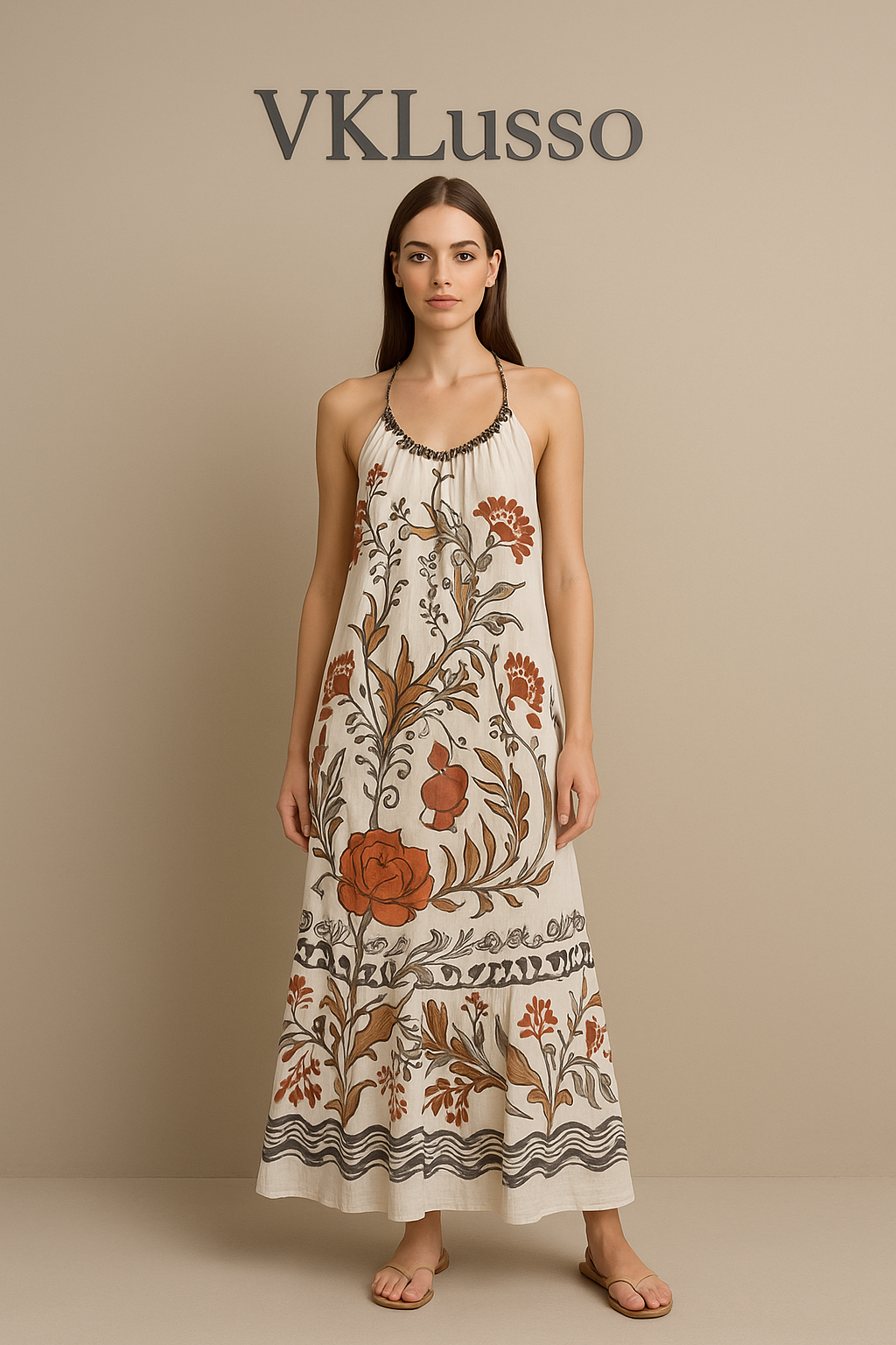 Boho Garden Maxi Dress