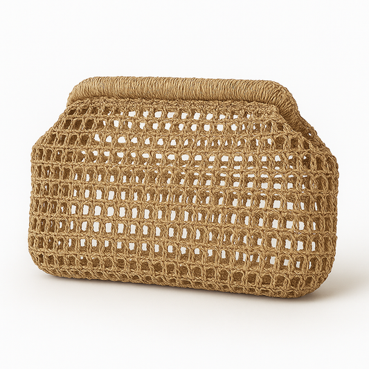 Sahara Weave Clutch